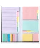 Mr. Pen- Sticky Notes Set, 410 Pack, Pastel Colors, Divider Sticky Notes, School Supplies, Office Supplies, Planner Sticky Note Dividers Tabs, Book Notes