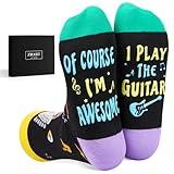 Zmart Guitar Gifts for Men Women Teen - Unique Heavy Metal Gifts Music Gifts for Bass Guitar Players Teachers