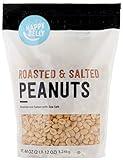 Amazon Brand - Happy Belly Roasted and Salted Peanuts, 44 ounce (Pack of 1)