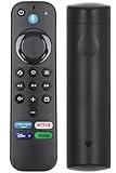 Remote Replacement Control Universal for Fire Stick 2nd Gen, 3rd Gen, Lite, 4K,4K MAX Cube 1st Gen, 2nd Gen, 3nd Gen Fire 3rd Gen Pendant Design with Voice and App Shortcut Keys Control