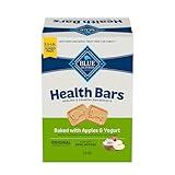 Blue Buffalo Health Bars Oven-Baked with Natural Ingredients, Apples & Yogurt Crunchy Dog Biscuits, 3.5 lbs.