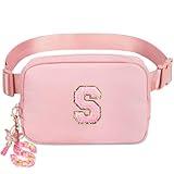 Initia Belt Bag - Waist Pack for Teen Girls & Women, Ages 8-12, Trendy Small Fanny Pack for Birthday Gifts