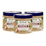 Dr Teal's Shea Sugar Body Scrub, Shea Butter with Almond Oil & Essential Oils, 19 oz (Pack of 3) (Packaging May Vary)