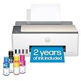 HP Smart Tank 5000 Wireless All-in-One Ink Tank Printer with up to 2 years of ink included, mobile print, scan, copy
