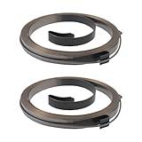 YINETTECH 2pcs Lawn Mower Recoil Starter Spring Replacement Part 262594 491889 Compatible with Briggs & Stratton Garden Equipment Engines
