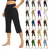 Capri Dress Pants for Women,Navy Capri Pants for Women,Black