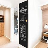 Chalkboard Wall Sticker Wall Decal Blackboard Wallpaper Large Chalkboard Contact Paper Roll KDG Self Adhesive DIY Reusable Erasable Stickers