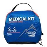 Adventure Medical Kits Mountain Series Medical Kit - Hiker - Emergency Medical First Aid Kit - For 2 People for 2 Days - Comes with a Trauma Pad, Medicine, Guide Book & More