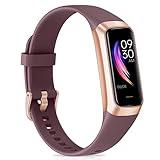 Fitness Tracker for Women with 24/7 Heart Rate, Blood Pressure, Calorie Tracking, Activity Tracker with 1.1" AMOLED Screen, Waterproof Step Tracker for Android iPhones Men Women