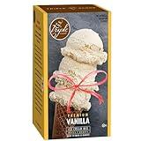 Triple Scoop Ice Cream Mix, Starter for use with Home Ice Cream Maker, Non-Gmo, No Artificial Colors or Flavors, Ready in Under 30 Mins (1, Vanilla)