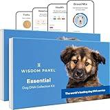 Wisdom Panel Essential Dog DNA Kit: Most Accurate Test for 365+ Breeds, 30 Genetic Health Conditions, 50+ Traits, Relatives, Ancestry - 2 Pack