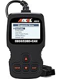 Ancel AD310 Classic Enhanced Universal OBD II Scanner Car Engine Fault Code Reader CAN Diagnostic Scan Tool, Read and Clear Error Codes for 1996 or Newer OBD2 Protocol Vehicle (Black)