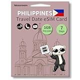 The Philippines eSIM Data Only 1GB Day Pass,7 Days Travel Manila Unlimited Low Speed