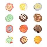 Taffy Shop Drink Favorites, Salt Water Taffy Assorted Gourmet Soft Chewy Candy, Variety Pack, Bulk Sweet Snack, Fresh Gift & Gluten-Free,140 Individually Wrapped Pieces (32oz)