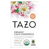 TAZO Calm Chamomile Herbal Tea Bags, Caffeine Free Blend, 16 Total Tea Bags