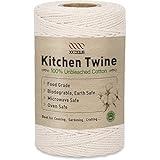 XKDOUS 476ft Butchers Cooking Twine, 100% Cotton Kitchen Twine String, 2mm Cotton Twine for Roasting, Trussing Poultry, Baking & Crafting