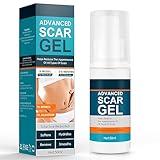 Gowgaw Scar Gel, Scar Cream, Advance Scar Gel for Surgical Scars,Face,Body,Leg, Burns, Acene,C-Section, Stretch Marks, Keloids,Scar Gel for Old & New Scars,Scar Removal for Women Men,1.76oz