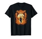 Time Traveler: Time Travel Tunnel Scientist in Time Machine T-Shirt