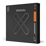 D'Addario Guitar Strings - XT Phosphor Bronze Coated Acoustic Guitar Strings - XTAPB1047-3P - Extended String Life with Natural Tone & Feel - For 6 String Guitars - 10-47 Extra Light, 3-Pack