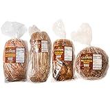 C'O BAKERY C'O Bakery Artisan Bread - Handmade, All Natural, High Fiber, Sliced Loaf Multipacks (Variety Bundle 4 Loaves) Sourdough, Ciabatta, Multi Grain Boule, Raisin & Walnut 4 Piece Set