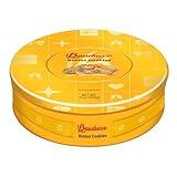 Bauducco Assorted Butter Cookies Tin, 12 oz (Pack of 1) – Traditional Danish Shortbread Style Cookies, Perfect Holiday Gift or Sweet Snack Treat - No Artificial Colors