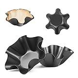 RUVINCE taco bowl shell maker: Nonstick 4-Pack Tortilla Bowl Maker - Craft Perfect Taco Bowls & Salad Shells for Home Cooking & Entertaining