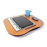 Tablet Lap Desk with Pillow Cushion | Lap Desk for Laptop, Tablet, Books | Portable Writing Desk | Laptop Desk for Lap