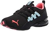 PUMA Womens Riaze Prowl Cross Trainer, PUMA Womens Black-Ignite Pink-Aquamarine, 6