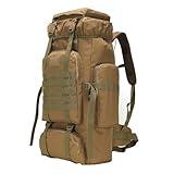 Hiking Backpack for Men 70L/100L Camping Backpack Military Rucksack Molle 3 Days Assault Pack for Climbing