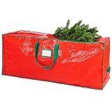 Handy Laundry, Christmas Tree Storage Bag - Stores 9 Foot Artificial Xmas Holiday Tree, Durable Waterproof Material, Zippered Bag, Carry Handles. Protects Against Dust, Insects and Moisture.