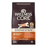 Wellness CORE Digestive Health Dry Dog Food with Wholesome Grains, Highly Digestible, For Dogs with Sensitive Stomachs, Made in USA with Real Chicken (Adult, 24-Pound Bag)