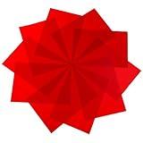 Pangda 9 Pack Gel Light Filter Color Correction Colored Overlays Correction Film Lighting Gel Filter Plastic Sheets,1.7 by 8.3 Inches for Film, Video, Photo, Stage(Red)
