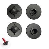 UtySty 4 Pack Camping Chair Feet Replacement Cap Covers Anti-Sinking Tips for Ultralight High Back Folding Camping Chairs Moon Chair Upgraded Frame Leg 13mm / 0.51"