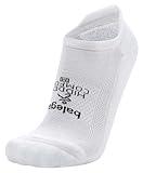 Balega Hidden Comfort Performance No Show Athletic Running Socks for Men and Women (1 Pair), White, Medium