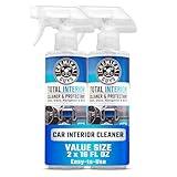 Chemical Guys Total Interior Cleaner and Protectant, Safe for Cars, Trucks, SUVs, Jeeps, Motorcycles, RVs & More, 16 fl oz, (2 Pack) SPI2201602