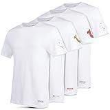 True Religion Mens Undershirts 4 Pack Lightweight Mens Undershirt, 100% Cotton