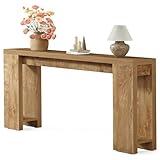 Little Tree 70.9-Inch Long Console Table, Narrow Sofa Table Behind The Couch, Farmhouse Console Table for Living Room, Entryway, Hallway