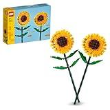 LEGO Sunflowers - Building Toy for Kids, Girls & Boys Ages 8+ - Artificial Sunflowers for Home Decor & Display - Stocking Stuffer and Gift Idea for Christmas - 40524