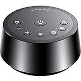 Color Noise Sound Machines with 25 Soothing Sounds Sleep White Noise Machine 32 Volume Levels 5 Timers and 4 Sound Categories and Memory Function for Home Office and Travel