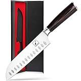 imarku Chef Knife 7 Inch Kitchen Knife Ultra Sharp Santoku Knife - 7Cr17Mov Japanese Chefs Knife, Kitchen Gadgets 2024, Birthday Gifts for Him Her, Best Christmas Gifts for Women Men