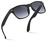 Retro Rewind Kids Sunglasses for Boys Girls Age 3-12 - Shatterproof Rubberized Frame UV400 Toddler Children Sun Glasses