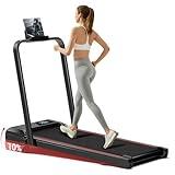 Incline Walking Pad Treadmill for Home and Office, Under Desk Treadmill with 2.5 HP Quiet Brushless, 265 LBS Capacity