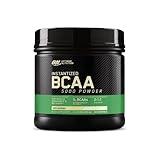 Optimum Nutrition Instantized BCAA 5000mg Powder, Unflavored, Keto Friendly, 60 Servings