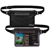 AiRunTech Waterproof Fanny Pack,Waterproof Pouch for Phone Passport Wallet Purse with Waist Strap,Floating Waterproof Bags for Travel Beach Swimming Kayaking Boating Pool Accessories