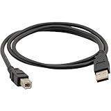 ReadyWired USB Cable Cord for Brother MFC-9460CDN, HL-L2370DW, MFC-J4620DW Printer