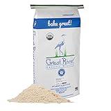 Great River Organic Milling, Bread Flour, Unbleached Wheat, Organic, 25-Pounds (Pack of 1)