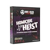 Hunt a Killer: Homicide at The Heist, Solve the Murder of a Brilliant Jewel Thief, Murder Mystery Game for Adults, Perfect for True Crime Fans, Mystery Box for Game Night, Designed 1+ Players Ages 14+