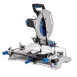 Evolution S355MCS 14" Mitering Chop Saw | Heavy Duty Metal Cutting Saw | 15A/1450 RPM | TCT Blade | Sliding Head & Locking Pin | Cast Iron Clamps | Mitering Base | Knurled Fence | Quick Clamp