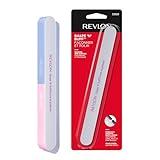 Revlon Shape 'N' Buff Nail Buffer Block, All-in-One Manicure Tool for Shaping & Shining Natural Fingernails, 1 Count