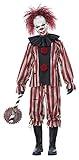 California Costumes Men's Nightmare Clown Costume Large Red